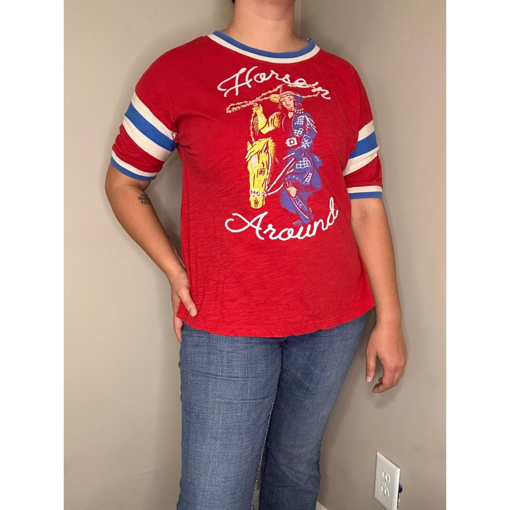 DOUBLE D RANCH Horse'n Around Top | M